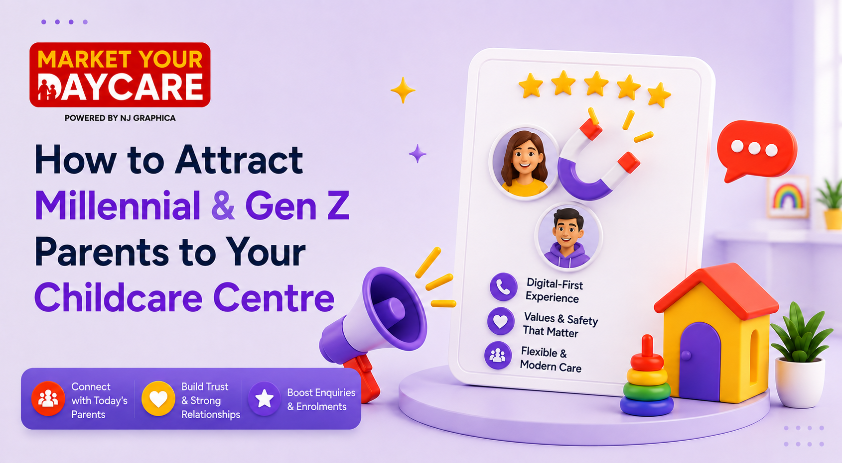 How to Attract Millennial & Gen Z Parents to Childcare