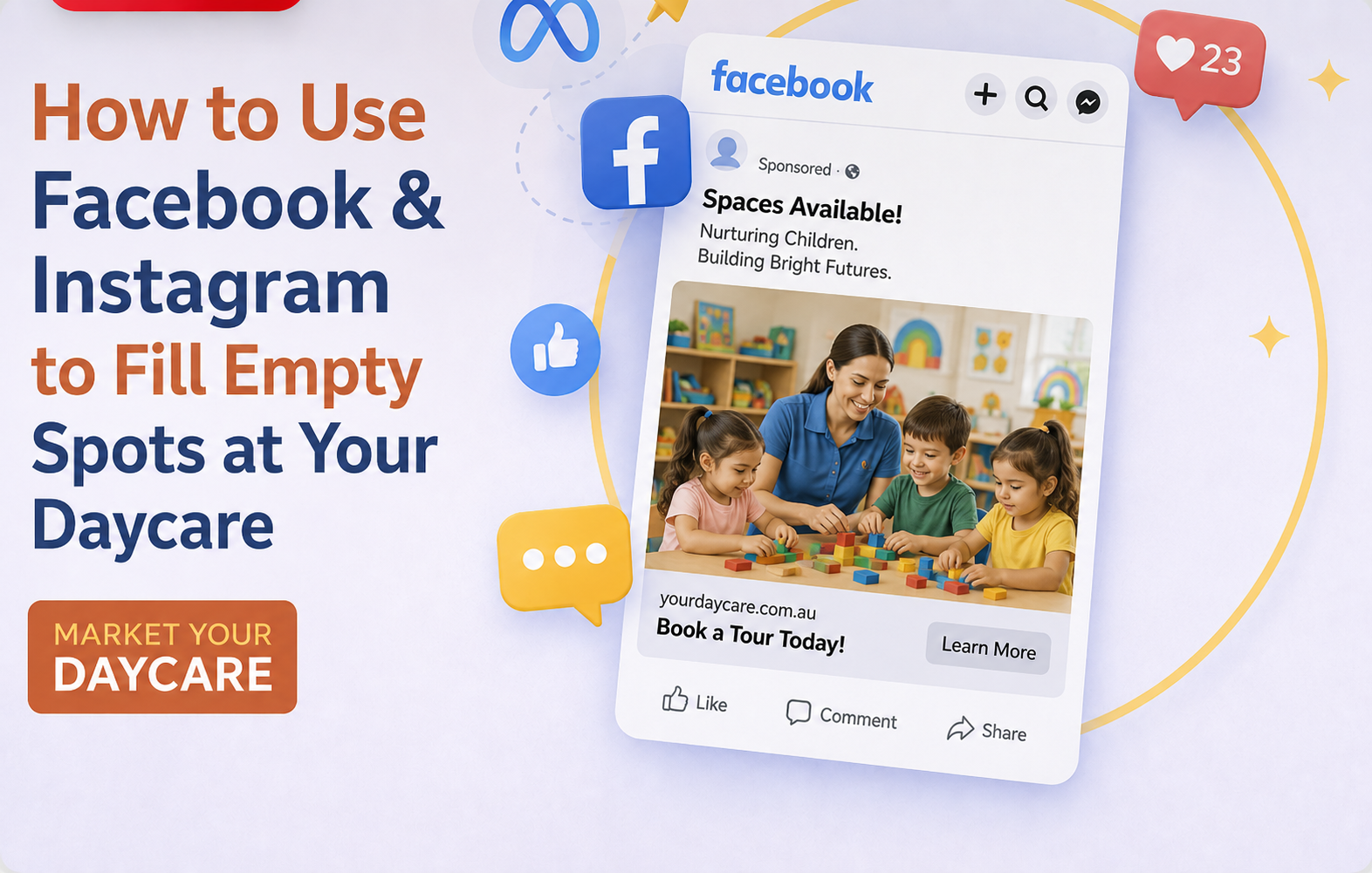 How to Use Facebook & Instagram to Fill Empty Spots at Your Daycare