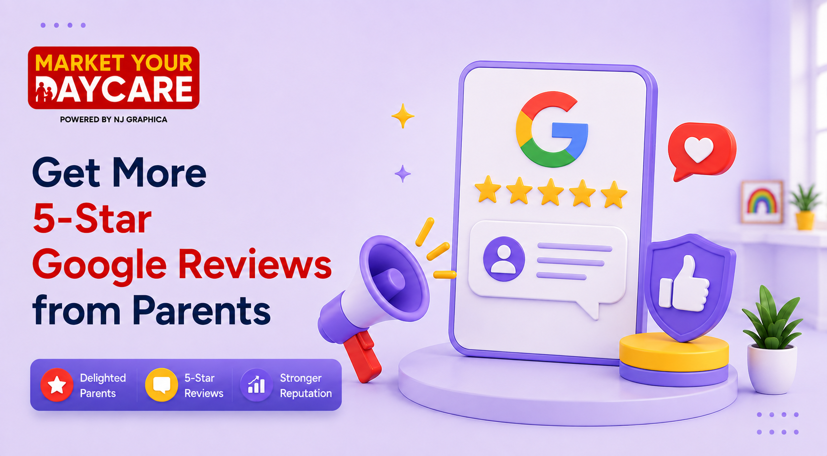 Get More 5-Star Google Reviews from Parents