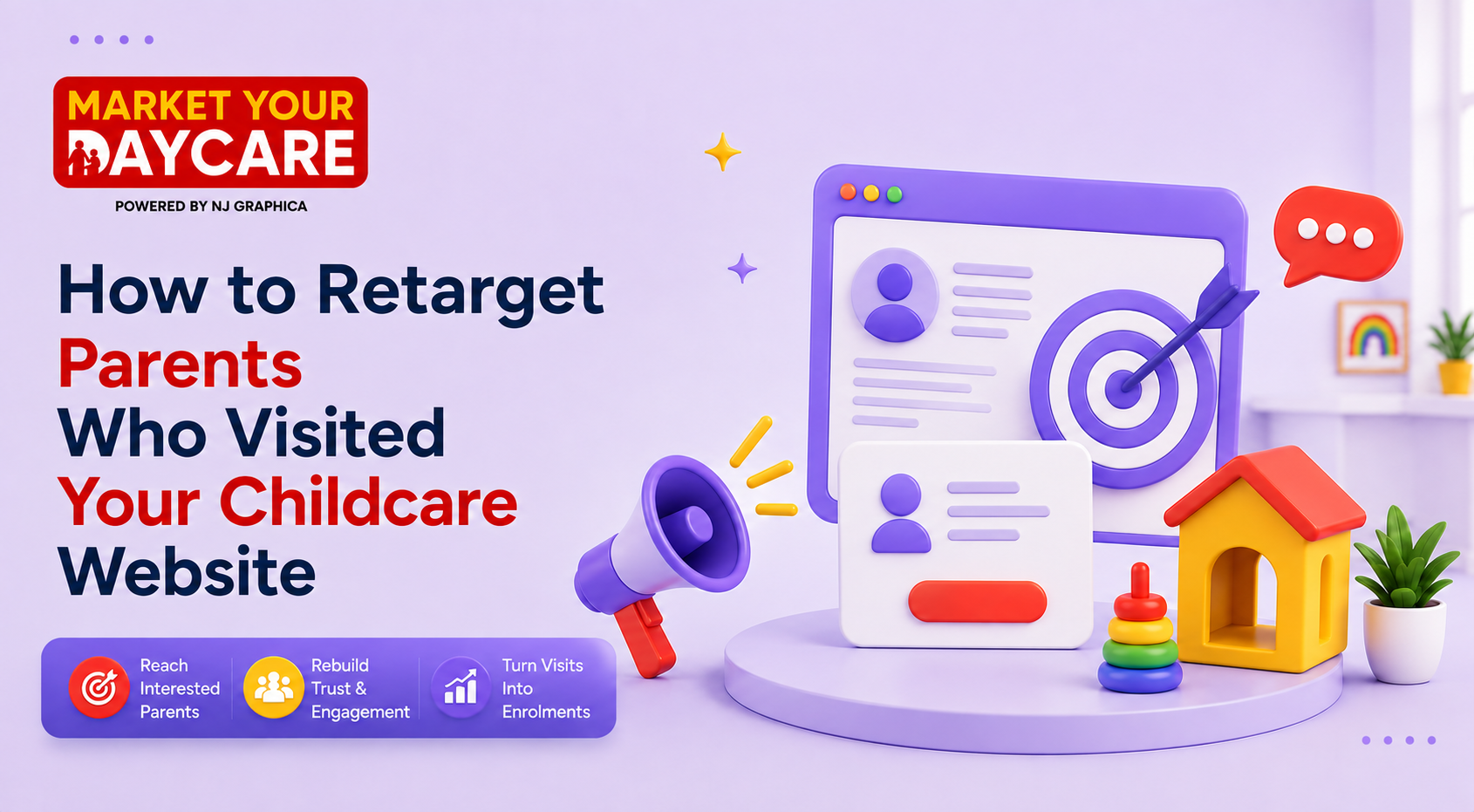 How to Retarget Parents Who Visited Your Childcare Website